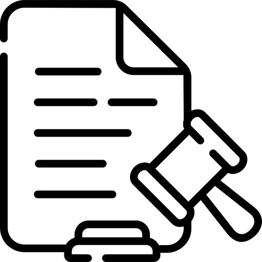 Legal document icon representing Armstrong Investigations' law-trained investigative approach